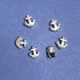 Findings Pandora Bead Insert Anchor 12x13mm, diameter 5mm, pack 20g +/- 8pcs