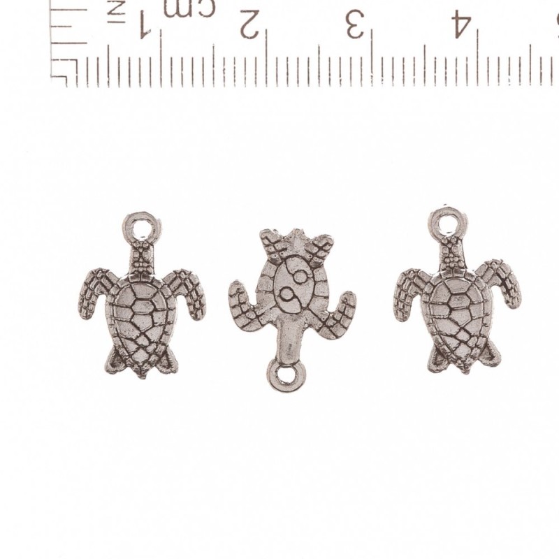 Fitting Jump Ring Pendant Sea Shell 1cm, pack 20g (20 pieces)