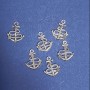 Finding – Anchor with Rope Pendant 24x20mm, pack 20g +/-10pcs
