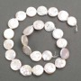 Baroque Pearls with Petrol Rainbow Tint d 15-16mm +-, thread length 40cm+