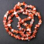 Carnelian Beads chipping, diameter 5-8×3-4mm, length 80cm
