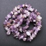 Ametrine Natural Stone Chip Beads, diameter 7x3mm (+/-), length 80cm on fishing line