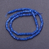 Light Blue "Lapis Lazuli" (Imitation) Faceted Rondelle Beads, Diameter 4x3mm +/-, Length 38cm+