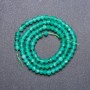Amazonite (Synthetic) Faceted Rondelle Beads, 4x3mm Diameter, 38cm Strand