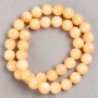 Beads on Fishing Line Selenite (Imitation Acrylic) Smooth Ball, Diameter 10.5mm+/-, Length 39cm