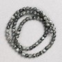 Lavrikite Natural Stone Beads, Smooth Round, Diameter 4-5mm+/-, Length 38cm+/- on String