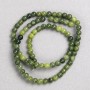 Jadeite Beads on Fishing Line, Smooth Round, 4.5mm+/- Diameter, 38cm+ Length