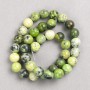 Australian Jadeite Beads on Nylon Thread, Smooth Round Bead, Diameter 10.5mm, Length 38cm+