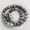 Lavrikite Natural Stone Beads, Smooth Round, Diameter 10.5mm+/-, Length 38cm+