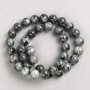 Lavrikite Natural Stone Beads, Smooth Round, Diameter 10.5mm+/-, Length 38cm+