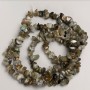 Beads on Fishing Line Natural Stone Labradorite Chips d 12x5-6x3mm(+/-), Length 80cm+
