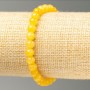 Elastic Bracelet Citrine (Imitation Acrylic) d 6.5mm+-, length 18cm+