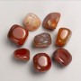 100 g bulk pack Carnelian natural stone tumbled 14–16×13–15 mm (+/-)