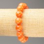 Elasticated Citrine Bracelet (imitation acrylic), diameter 12.5mm+-, length 18cm+