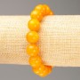 Elasticated Citrine Bracelet (imitation acrylic), diameter 12.5mm+-, length 18cm+