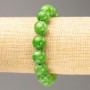 Elastic Bracelet Jade (Synthetic Acrylic), Diameter 12.5mm+/-, Length 18cm+