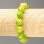 Elastic Bracelet Onyx (Synthetic Acrylic), Diameter 12.5mm+/-, Length 18cm+