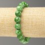 Elastic Bracelet Chrysoprase (imitation acrylic) smooth bead, diameter 10mm +-, length 18cm+