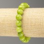 Elastic Bracelet Onyx (imitation acrylic) smooth bead, diameter 10mm +-, length 18cm+