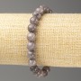 Labradorite Bracelet (imitation acrylic), 8mm +/- diameter, 18cm +/- length, smooth bead on elastic band