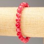 Elastic Bracelet Tourmaline (imitation acrylic), diameter 8mm+-, length 18cm+