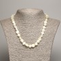 Onyx Necklace, tumbled beads, diameter 5x8-10mm+/-, length 50cm+