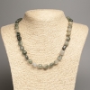 Seraphinite Necklace, Tumbled, Diameter 5x8-10mm+-, Length 50cm+