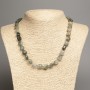 Seraphinite Necklace, Tumbled, Diameter 5x8-10mm+-, Length 50cm+
