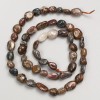 Pietersite Stone Beads, Tumbled on String, Diameter 6x8mm+/-, Length 40cm+