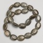 Labradorite Stone Beads, Oval on String, Diameter 12x16mm+/-, Length 38cm+