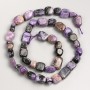 Charoite Natural Stone Tumbled Beads on Strand, Diameter 9x11mm+/-, Length 40cm+