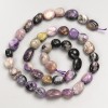 Charoite Natural Stone Tumbled Beads on Strand, Diameter 10x12mm+/-, Length 42cm+