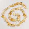 Citrine Stone Beads Chips on Thread, Diameter 5-7x4mm+/-, Length 41cm+