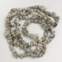 Labradorite Stone Chip Beads on Long Strand, Diameter 7-10x5mm+-, Length 80cm+