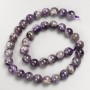 Amethyst Stone Beads Smooth Round on Thread, Diameter 10mm+-, Length 39cm+