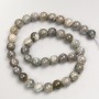 Natural Labradorite Stone Beads Smooth Round on Thread, Diameter 10mm+-, Length 38cm+