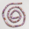 Natural Phosphosiderite Stone Beads Faceted Rondelle on Thread, Diameter 5x3.5mm+-, Length 39cm+