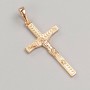 Pendant Xuping Cross Gold Plated 18K, diameter 32x17mm+