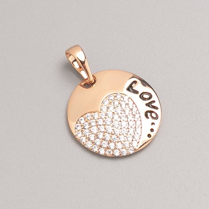 Xuping Pendant 18K Gold Plated, diameter 17.5mm+