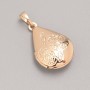 Xuping Pendant Photo Locket, diameter 24x15mm+