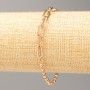 Xuping Bracelet 18K Gold Plated L 17-20cm, Thickness 5mm+/-, Thickness 3mm+