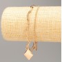 Xuping Bracelet 18K Gold Plated, length 17-21cm, thickness 5mm+