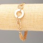 Xuping Bracelet 18K Gold Plated, length 18-21cm, thickness 5mm+