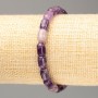 Elastic bracelet made from natural Amethyst, 9×6mm beads, length 18cm