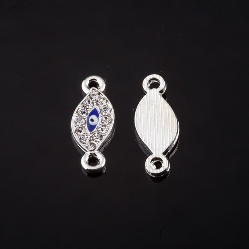 Pendant "Eye", 23x9mm, Pack of 4