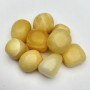 Souvenir Natural Stone Yellow Onyx Tumbled 22x18mm(+-) 100g Pack