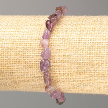 Ametrine Natural Stone Bracelet, Tumbled, Diameter 8x5mm+-, Length 18cm +