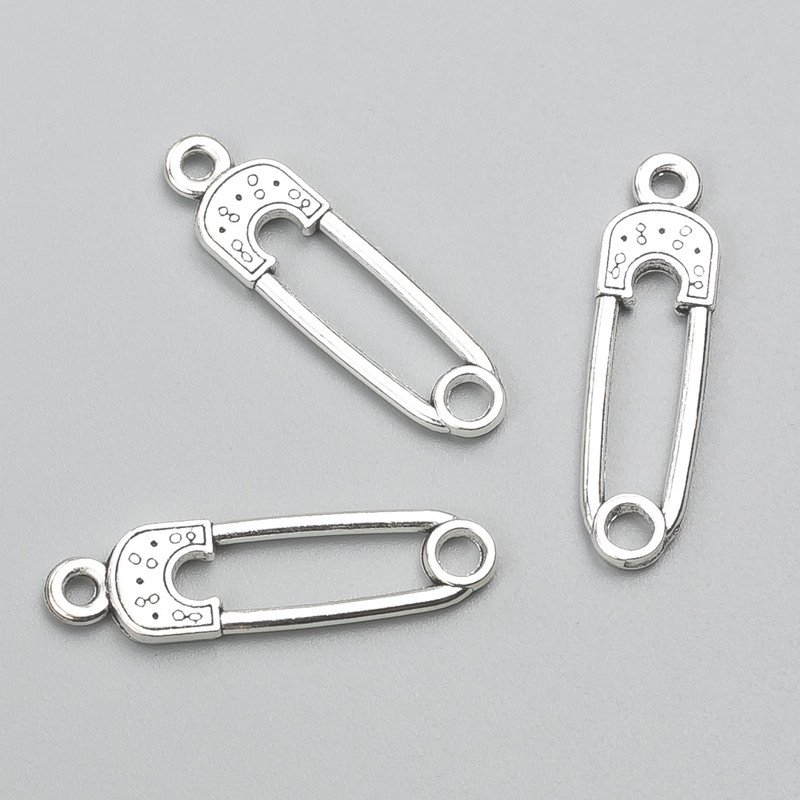 Pendant Finding Pin 30x8 mm, pack of ~16 pcs, 20g