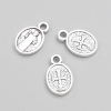 Pendant Finding St. Benedict 13x8 mm, pack of ~30 pcs, 20g