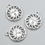 Pendant Finding Sun 20x17 mm, pack of ~10 pcs, 20g